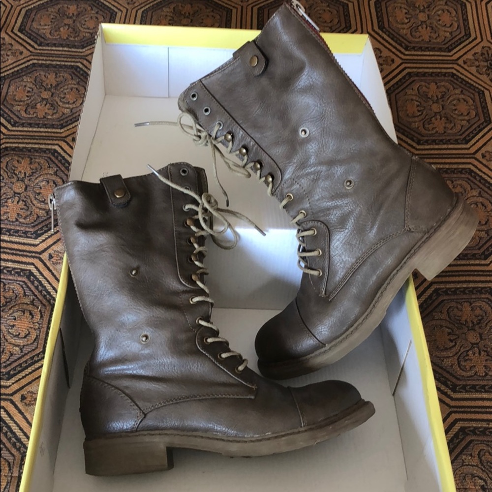 Lace Up Boots